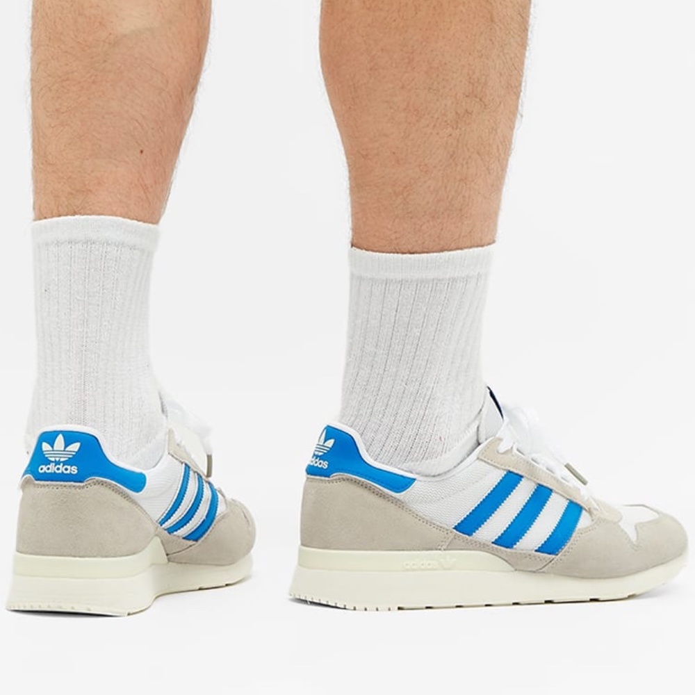 Adidas Originals ZX 500 White/Blue Bird-Off White 8 sneaker